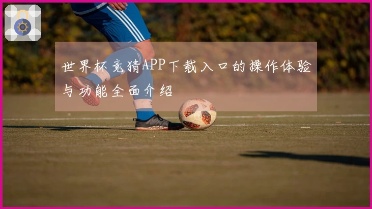 世界杯竞猜APP下载入口的操作体验与功能全面介绍